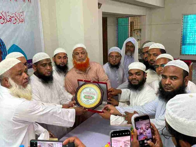 ব্রাহ্মণপাড়ায় কওমী মাদ্রাসা সংগঠনের বৃত্তি পরীক্ষার পুরস্কার বিতরণ