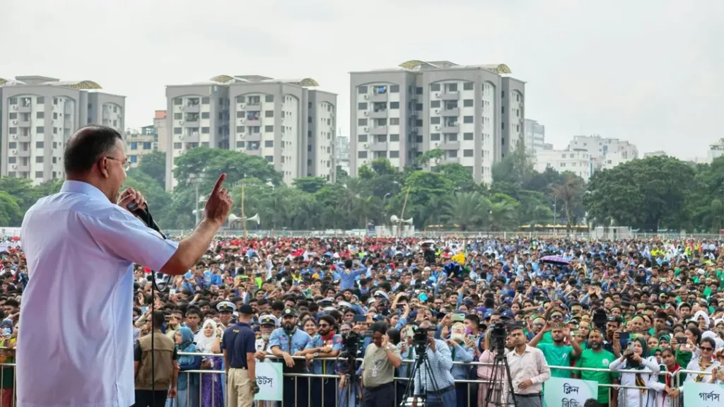 তরুণরা একসঙ্গে দেশকে পুনর্গঠনের কাজে এগিয়ে এলে কোনো শক্তিই তাদের আটকে রাখতে পারবে না:  প্রধানমন্ত্রী